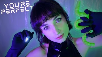 Alien is Obsessed With Your Face ASMR Roleplay (personal attention, face exam)