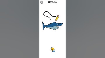 Draw Missing Part Brain Puzzle Game Level 36 #drawmissingpart