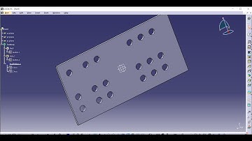 CATIA V5   Rec  Pattern With Unequal Spacing