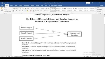 Regression (Hierarchical) Analysis with 5 point Likert Scale Data in SPSS.