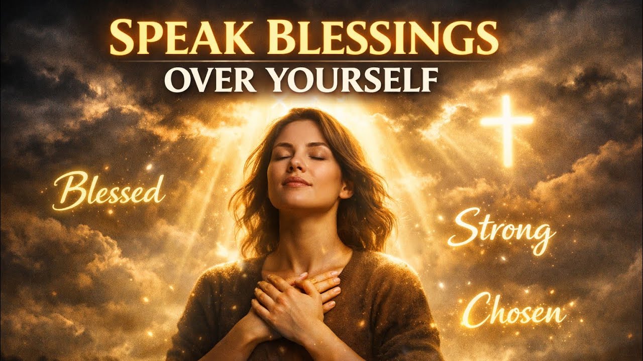 Speak Blessings Over Yourself | Morning Prayer | Jesus | Word of God ...