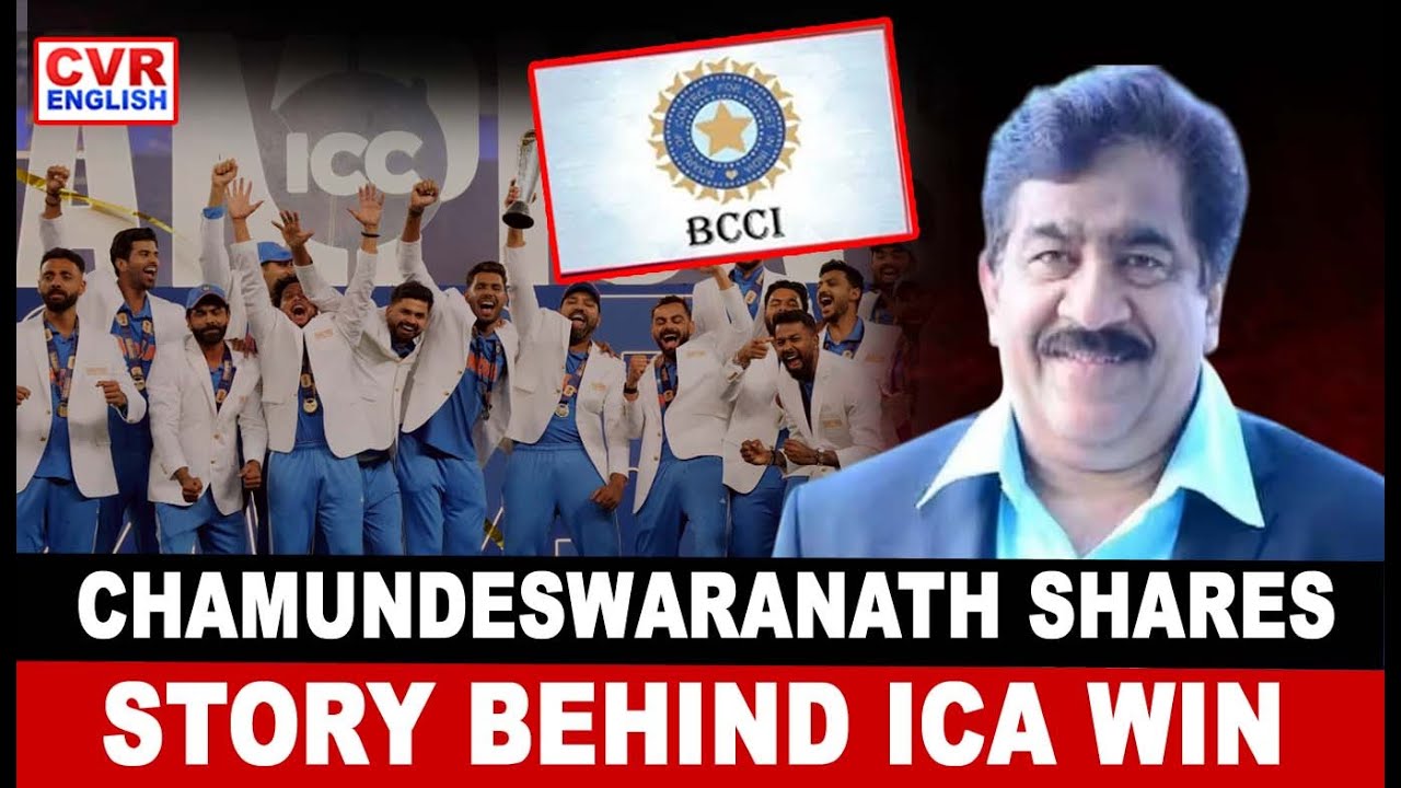 Chamundeshwarnath Grand Victory In ICA Elections | BCCI | Indian Cricket Association |CVR ENGLISH