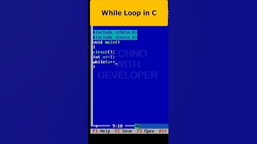 While Loop in C Part 154 | C Programming #youtubeshorts #ytshorts