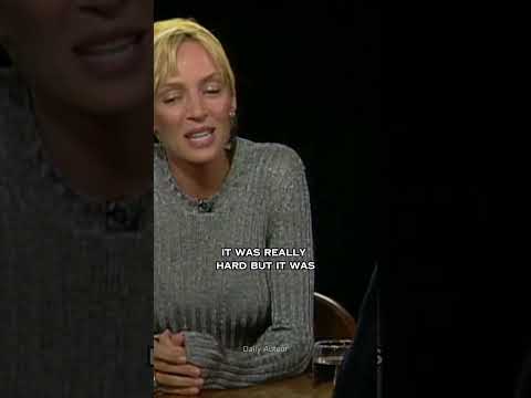 Uma Thurman's training