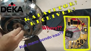 DEKA CAPACITOR/RECEIVER HOUSING (How to open) || Cara membuka Perumah Kapasitor/receiver DEKA