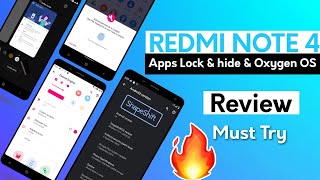 REDMI NOTE 4 ShapeShift OS Review - Apps Lock and Hide, inspired by Oxygen OS 😎🔥🎉 screenshot 1