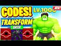 ⚠️New⚠️ ALL WORKING CODES For Muscle Transform Simulator 2026 - Roblox Muscle Transform Sim Codes