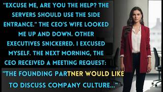 Boss's Wife Called Me ＂The Help＂ at the Company Gala—I'm the Silent Partner Who Hired Her Husban