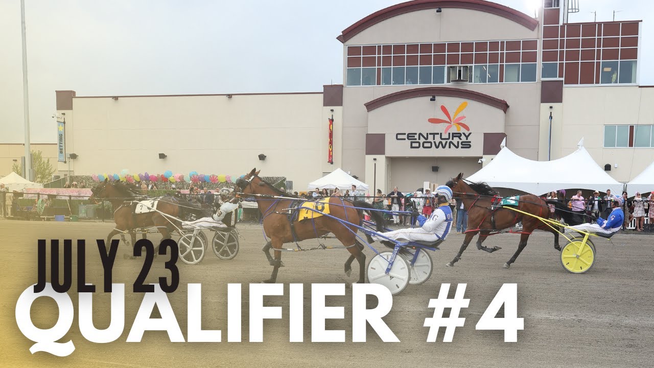 Century Downs Harness Racing Qualifier #4 - July 23, 2025