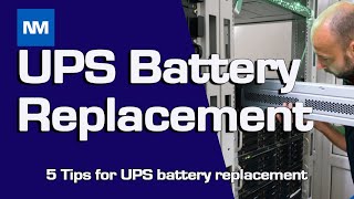 UPS battery replacement - 5 Important Tips  (Replacing UPS battery)