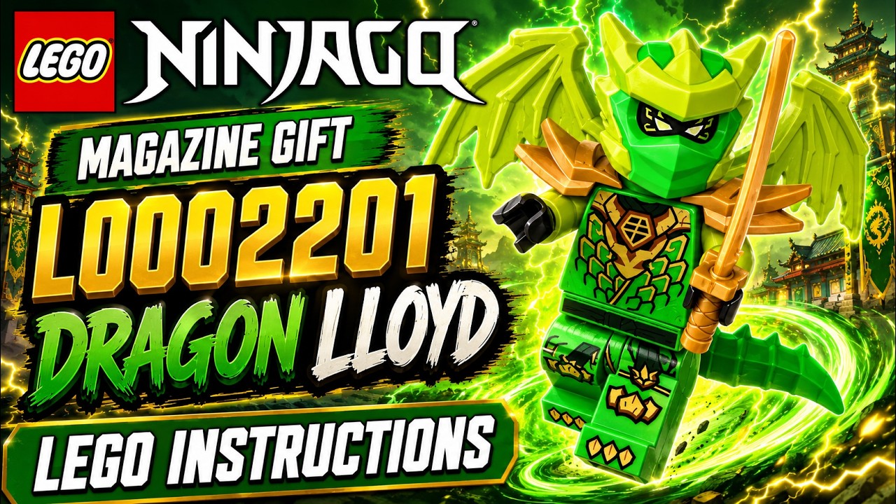 Ninjago - Dragon Lloyd - Magazine Gift LEGO instructions