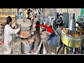 Machining process of 2000KG Double Helical Gear with 100yrs Old Technology