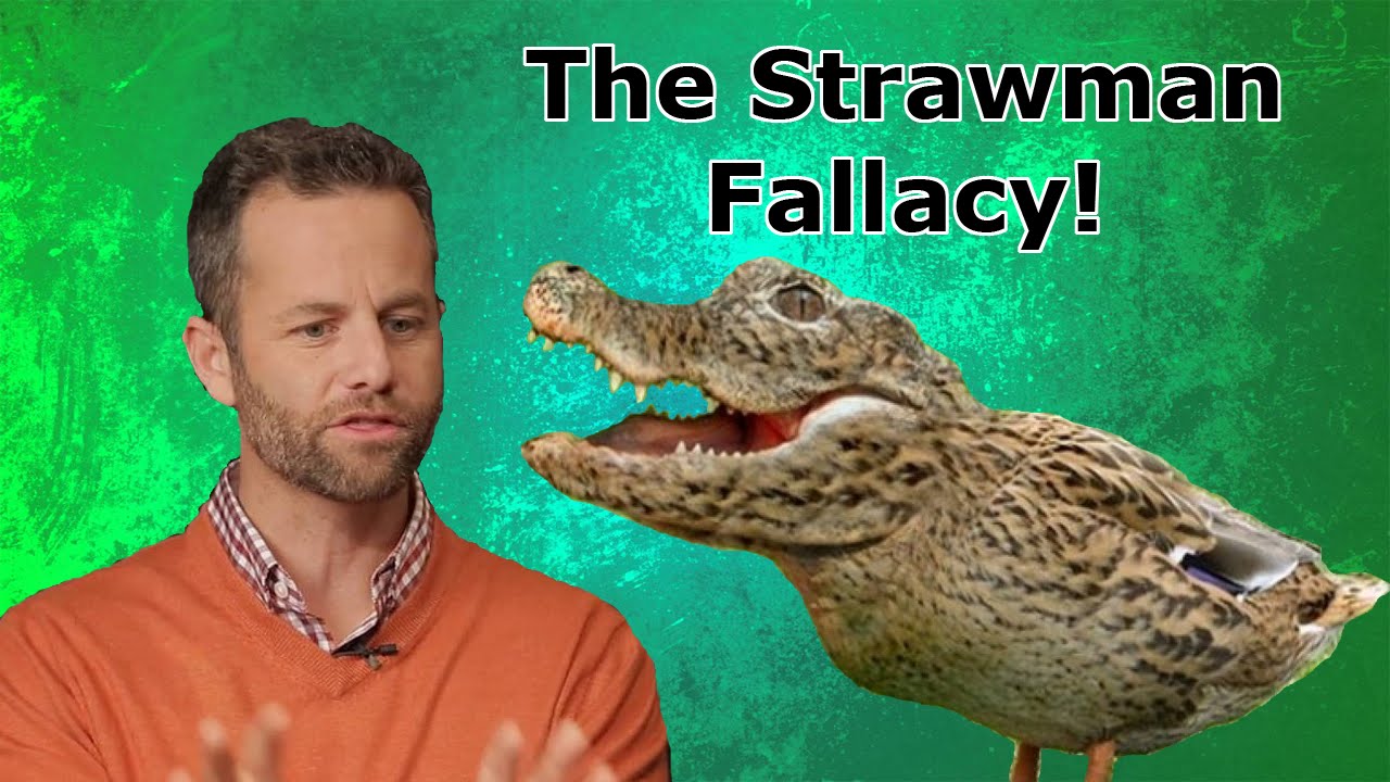 The Straw man Fallacy With Kirk Cameron and the Crocoduck YouTube