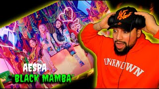 FIRST TIME LISTENING | aespa 에스파 'Black Mamba' | SO FIRE