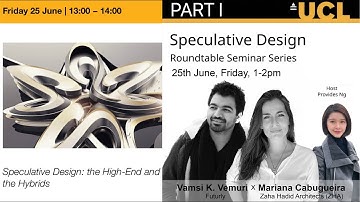 Speculative Design: HighEnds and HybridFields ( PART I ) The Bartlett School of Architecture UCL