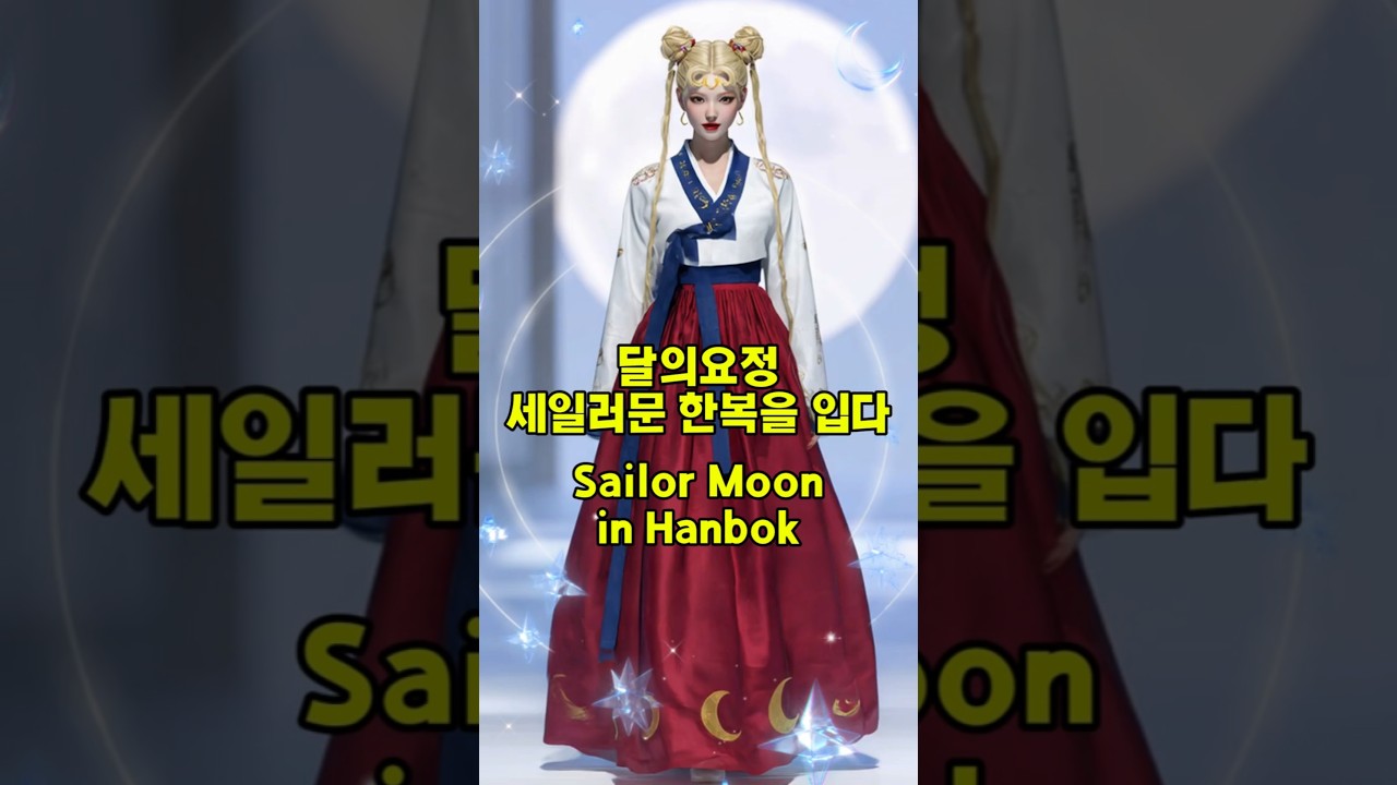 달의요정 세일러문, 한복을 입다lSailor Moon in Hanbok#36 #aishorts #midjourney #ai환상