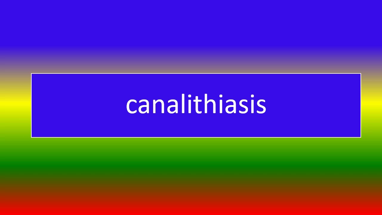 canalithiasis - YouTube
