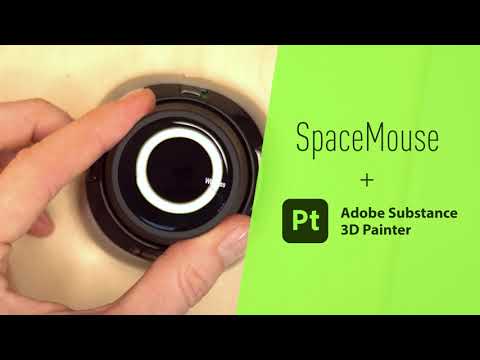 3Dconnexion and Adobe Substance 3D Painter