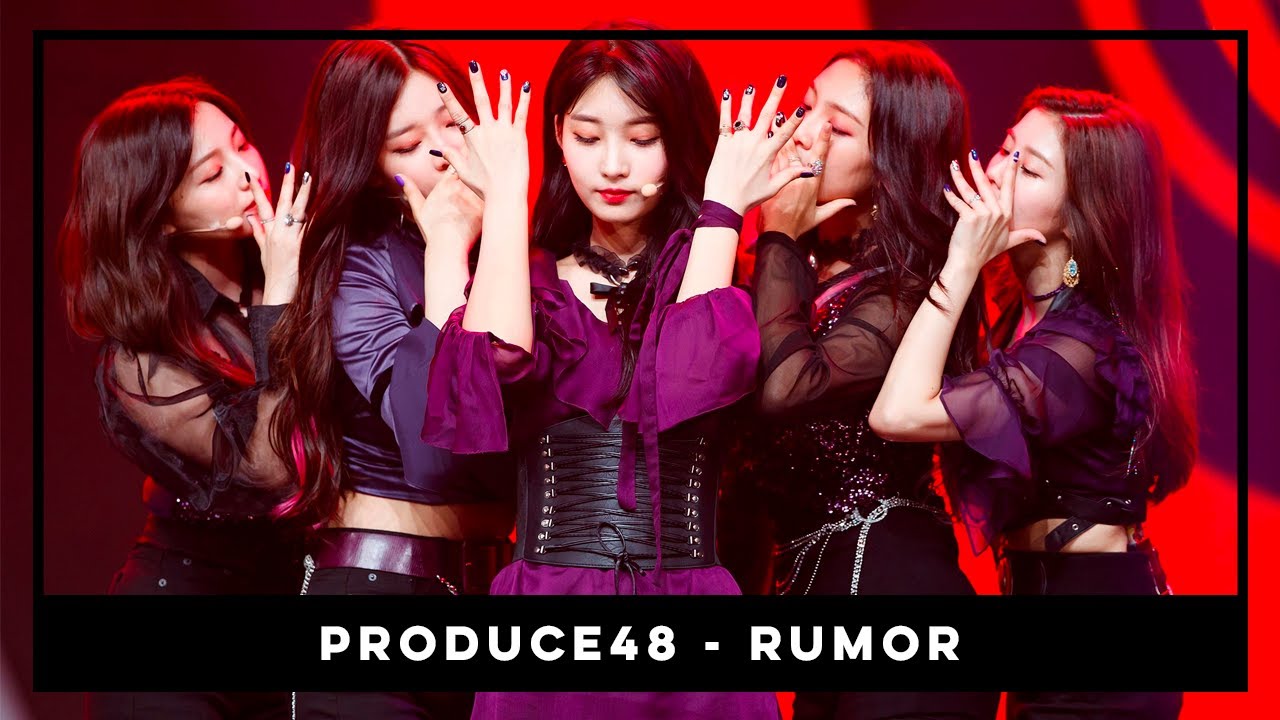 Produce48 (프로듀스48) - RUMOR | Cover by 나나 - YouTube