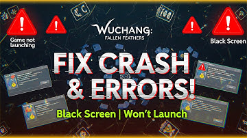 Wuchang Fallen Feathers: FIX Crashing, Not Launching, Black Screen & Errors | Full Working Guide
