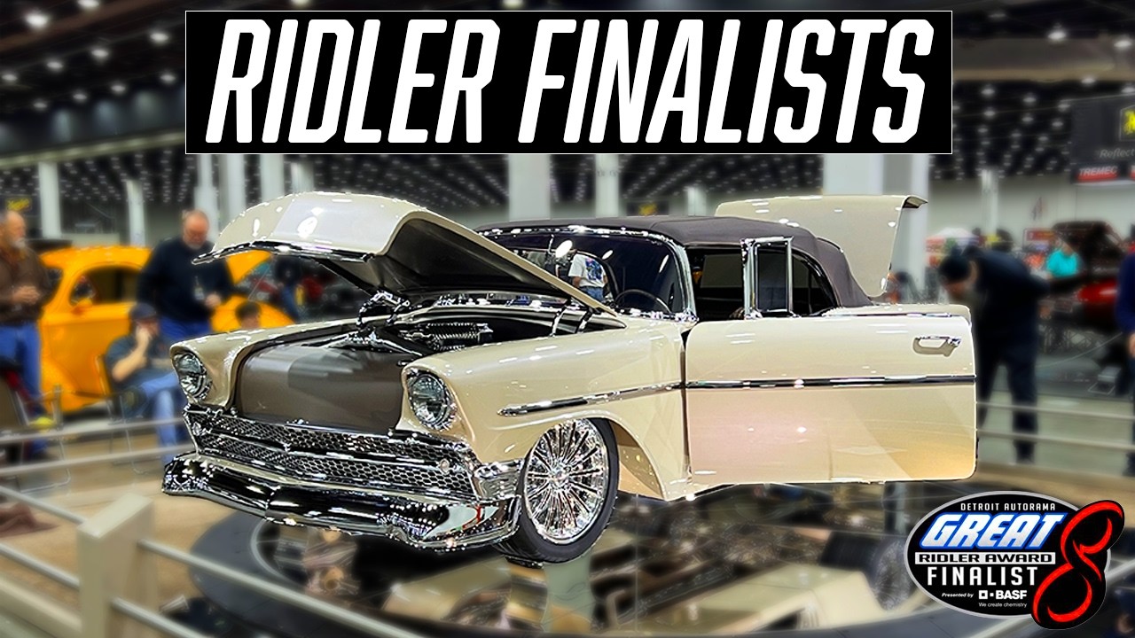 Custom Riddler Car Waps Detroit Autorama 2026 Great 8 Riddler Contenders! Full Walkaround ...