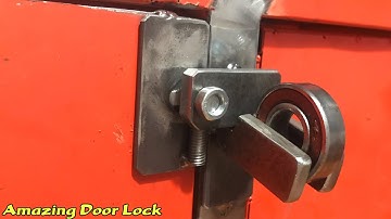 Chốt cửa tự đóng tuyệt đẹp ver 4 | Automatic door lock