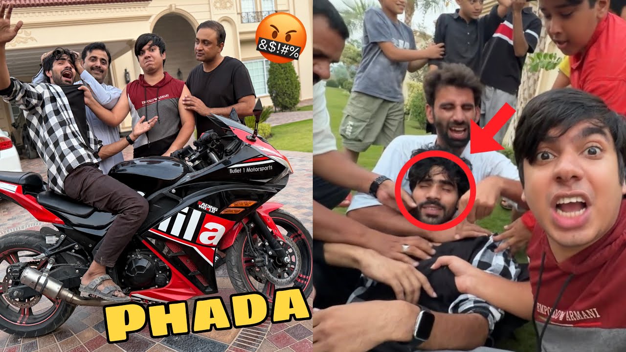 BIKE CHOR KO PAKAR LEA 🤬 PHADA Ho Gya 😨