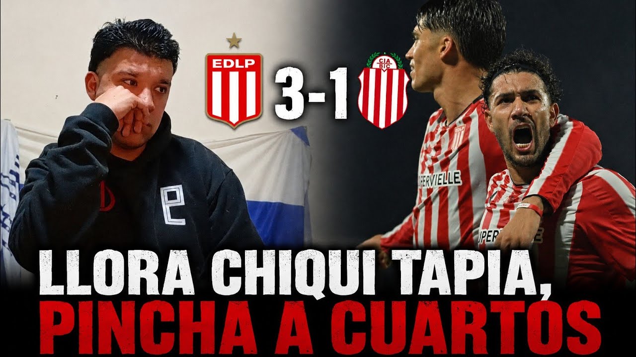 ESTUDIANTES LP 3 - 1 CHIQUI TAPIA FC | REACCIÓN HINCHA TRIPERO | COPA ARGENTINA 