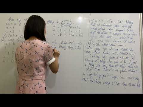 Video Bài tập đẳng trị số 3 - logic học đại cương - youtube