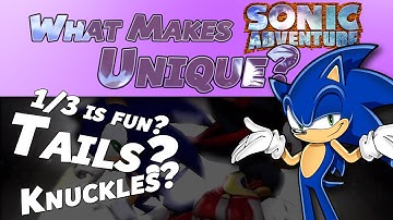 What Makes Sonic Adventure (Series) Unique? - WMGU - BeyondPolygons