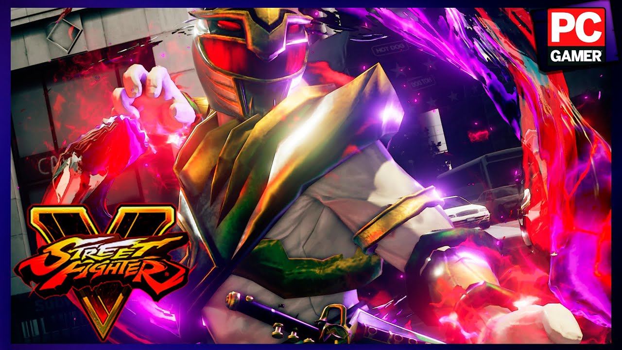 Street Fighter V PC mods - Lord Drakkon (Power Ranger) by monkeygigabuster