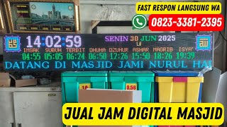 Toko Jam Digital Masjid Terpercaya WA 082333812395