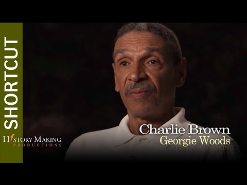Charlie Brown on Georgie Woods