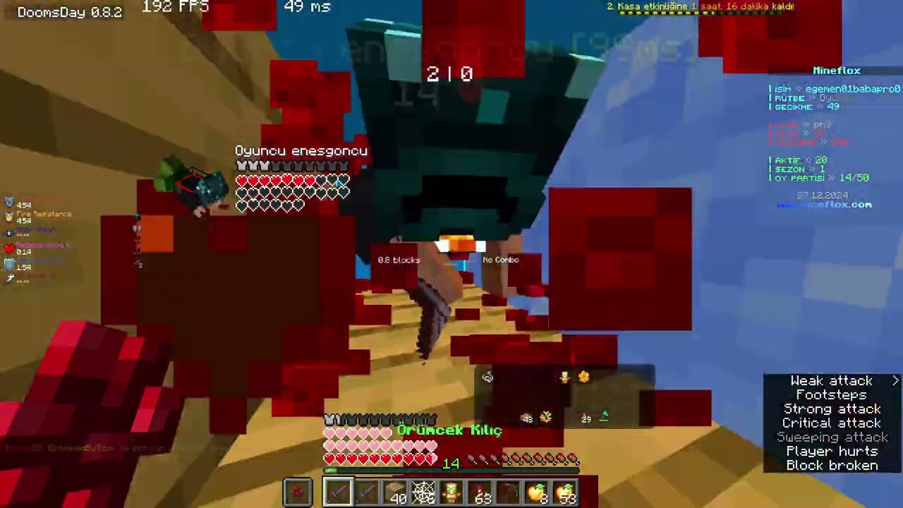 mineflox kill montage