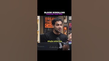 Bloom Scroll ? #ytshorts #rajshamani #motivation #podcast
