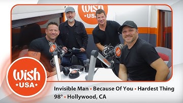 98° - Invisible Man, Because of You, Hardest Thing (Live on the Wish USA Bus)