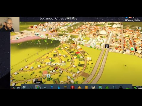 3ra Noche de relajación jugando: 🏙️Cities Skylines🏙️ en vivo! (ASMR) 🎮🌃🌙