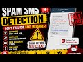 Spam SMS Detection 😨 | Don’t Open Fake Messages!