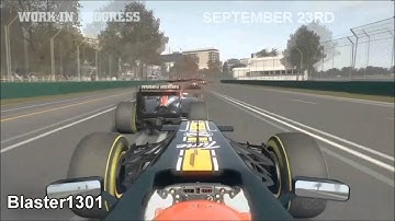 [F1 2011] First  WIP Gameplay Video ( Dev Diary 1 )