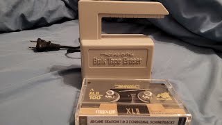 Realistic Bulk Tape Eraser vs Maxell XLII
Realistic Bulk Tape Eraser vs Maxell XLII Realistic Bulk Tape Eraser vs Maxell XLII