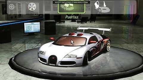Need For Speed Underground 2 Bugatti Veyron Customization