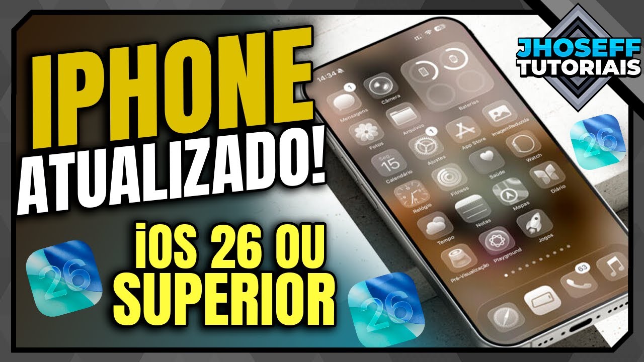 Como Atualizar Seu iPhone para a Última Versão do iOS - YouTube