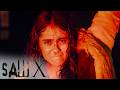 Jigsaw says: scammers get microwaved 🤷‍♀️ Saw X | Tobin Bell, Renata Vaca
