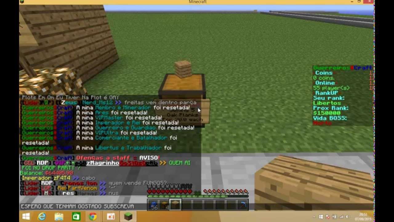 como fazer uma loja no minecraft - YouTube