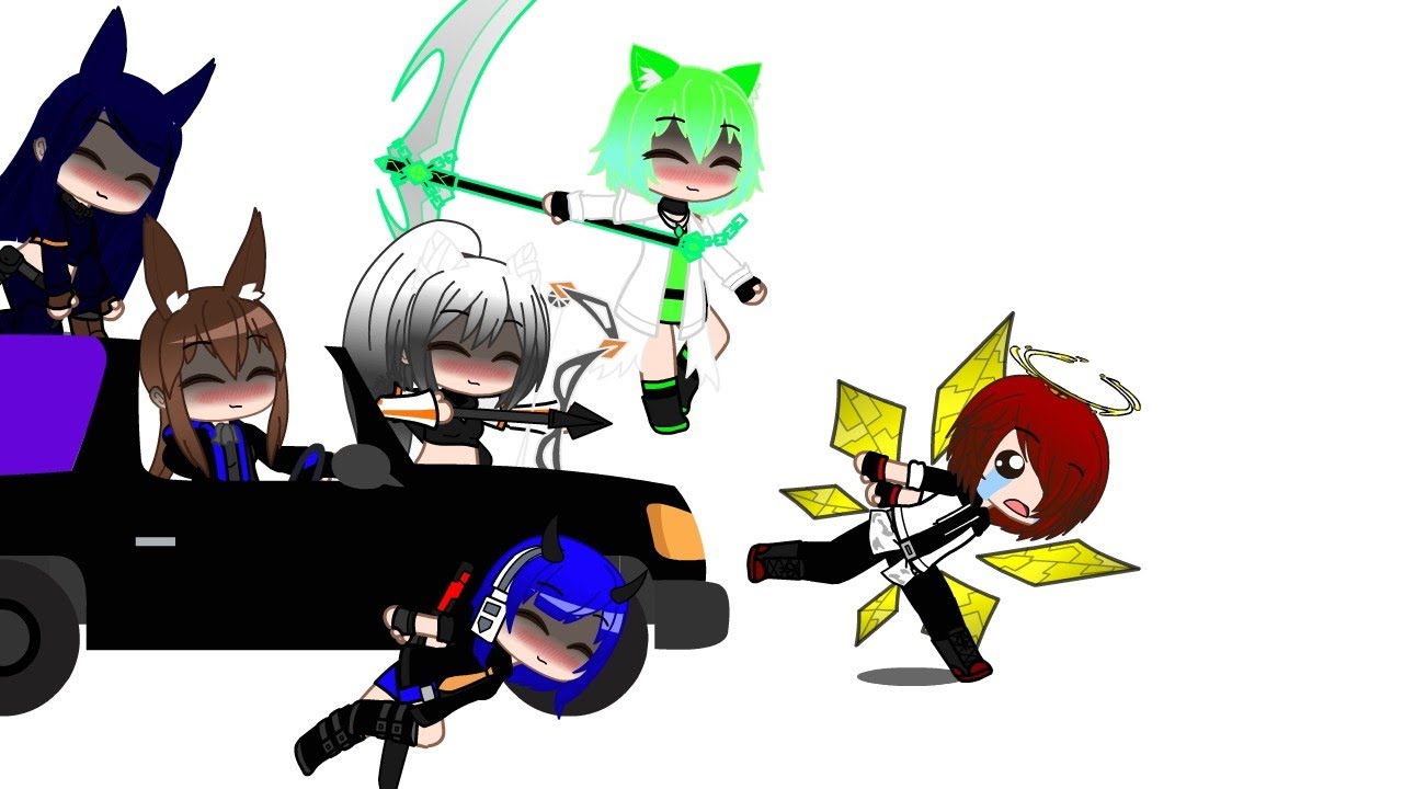 arknight reacting to the zakus units part 1(Exusiai you so dead haha)