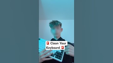 🚨 Clean Your Keyboard 🚨 | #keyboard #tech #pc #pcsetup #setup #clean #keyboardtips #tipsandtricks