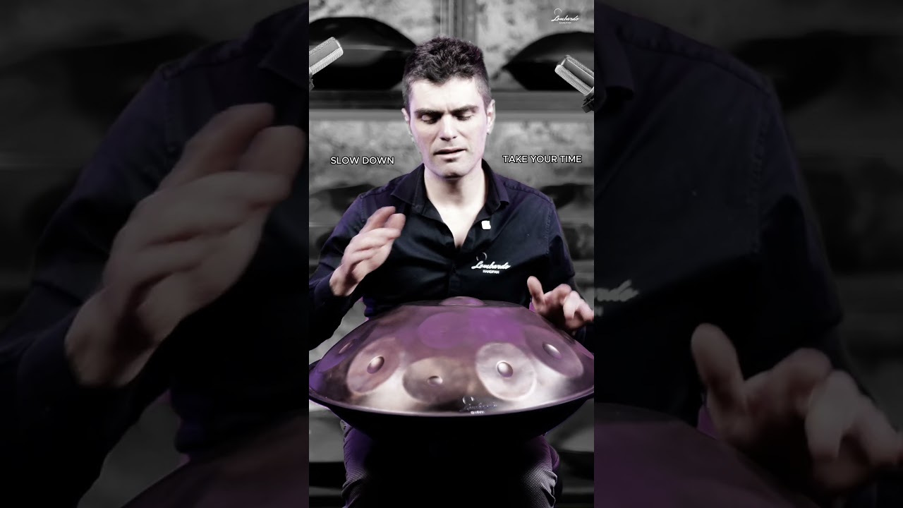 Slow Down...Take your time #handpan #hangdrum #pantam