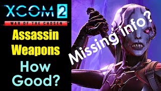 XCOM 2 Assassin Weapons Correction  (XCOM 2 War of the Chosen: Arashi and Katana Analysis)