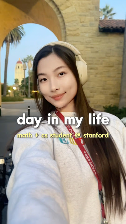 Day in the Life of a Stanford Math   CS Student 💫 #college #vlog#studywithme#productivity#studytips