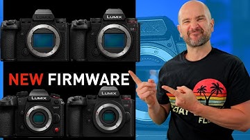More LUMIX Firmware Updates!! LUMIX S5IIX, S5II, G9II, & GH7 🔥